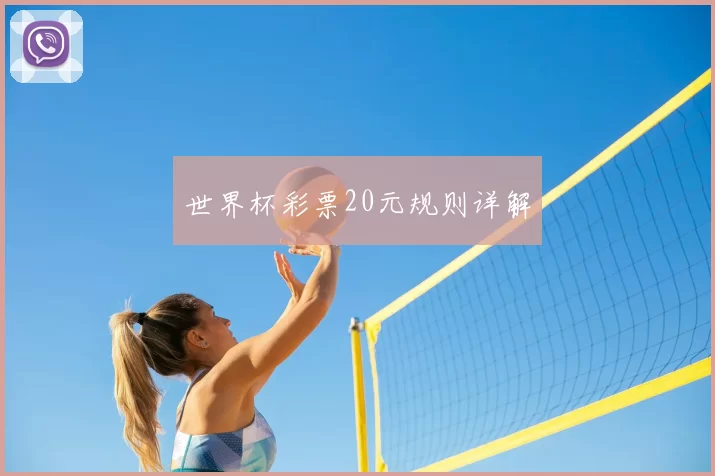 世界杯彩票20元规则详解