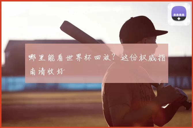 哪里能看世界杯回放？这份权威指南请收好